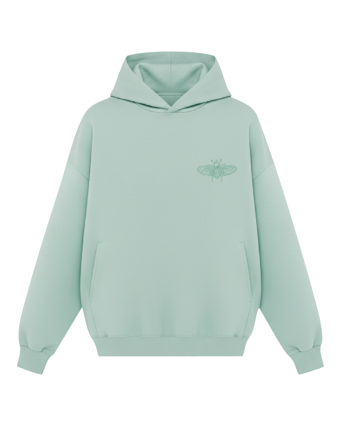 Embroidered Beetle Hoodie