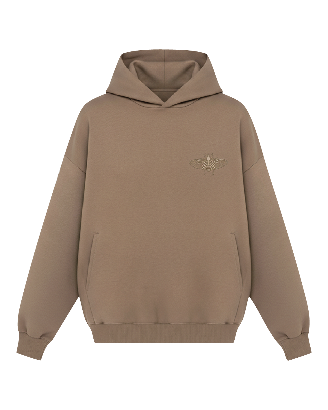Embroidered Beetle Hoodie