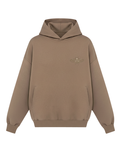 Embroidered Beetle Hoodie