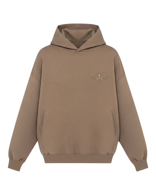 Embroidered Beetle Hoodie