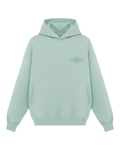 Embroidered Beetle Hoodie
