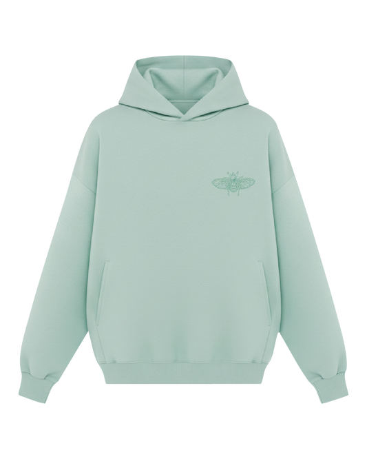Embroidered Beetle Hoodie