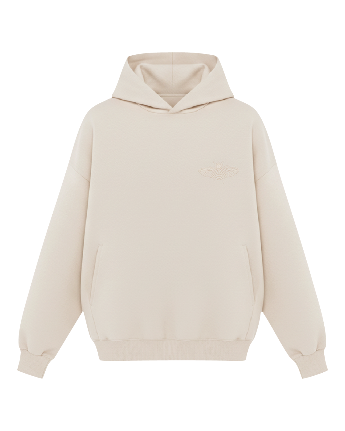 Embroidered Beetle Hoodie